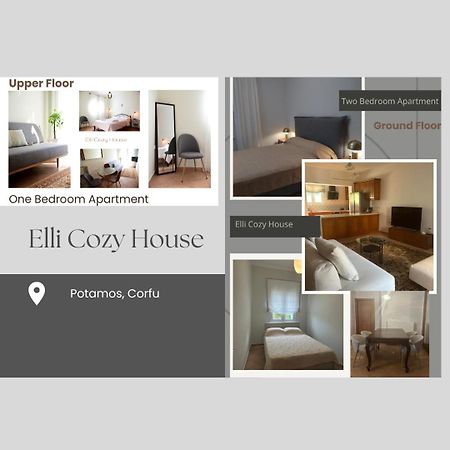 شقة Elli Cozy House Potamós المظهر الخارجي الصورة